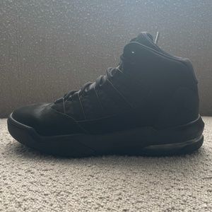 Black Nike Jordans